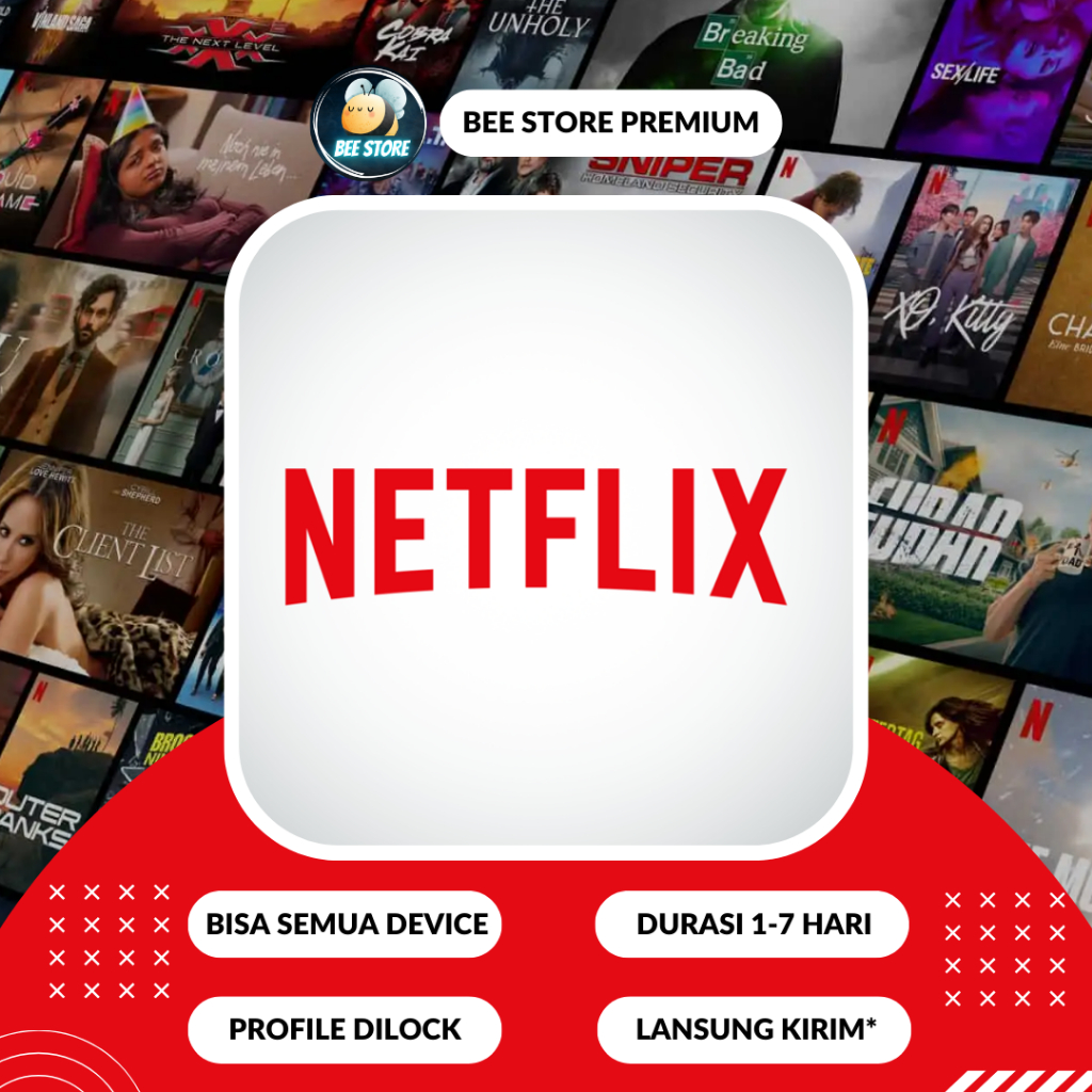 NETFLIX HARIAN PRIVATE LANGSUNG KIRIM