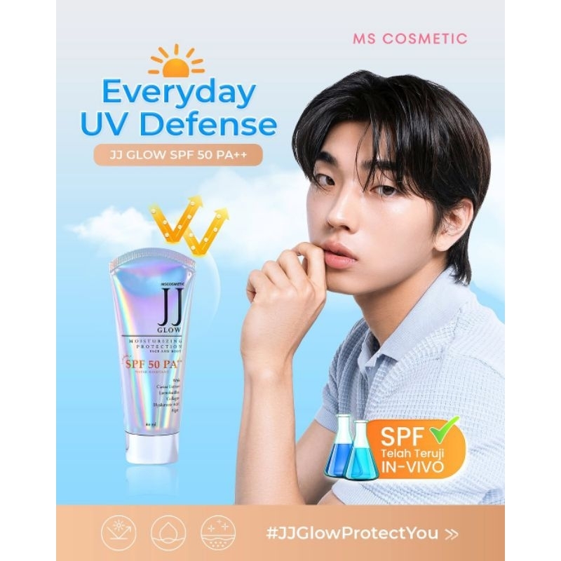 JJ glow spf 50 PA++ Ms Glow