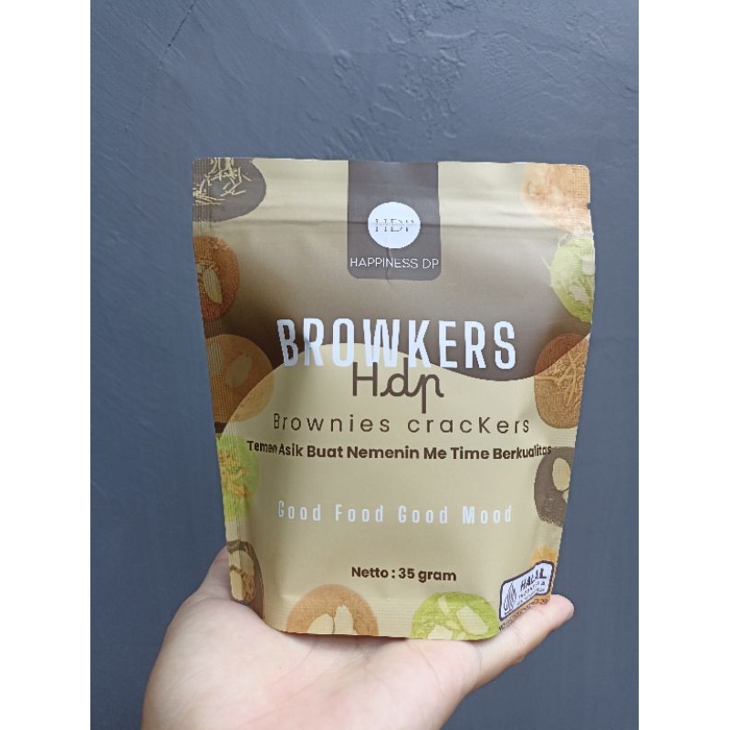 

BROWKERS (Brownies cracKers) HARGA MURAH RASA ENGGA MURAHAN BROWKERS