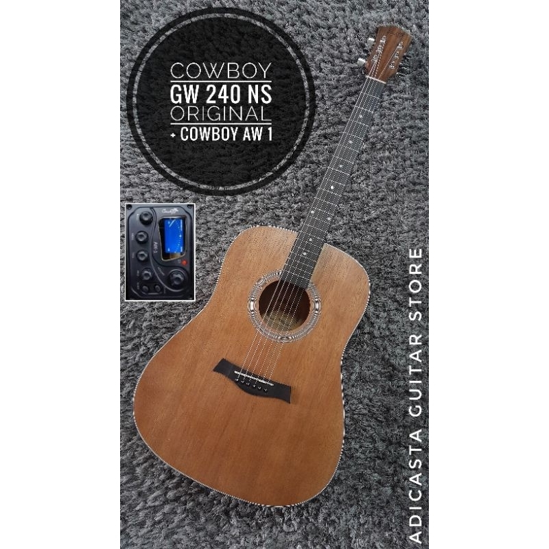 Gitar Akustik Cowboy GW240NS Original