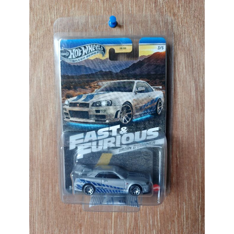 hot wheels fast n furious brian o'conner Nissan Skyline R34