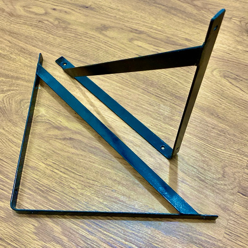 BRACKET SIKU Penyangga Ambalan Rak Dinding Besi Full Plat Strip