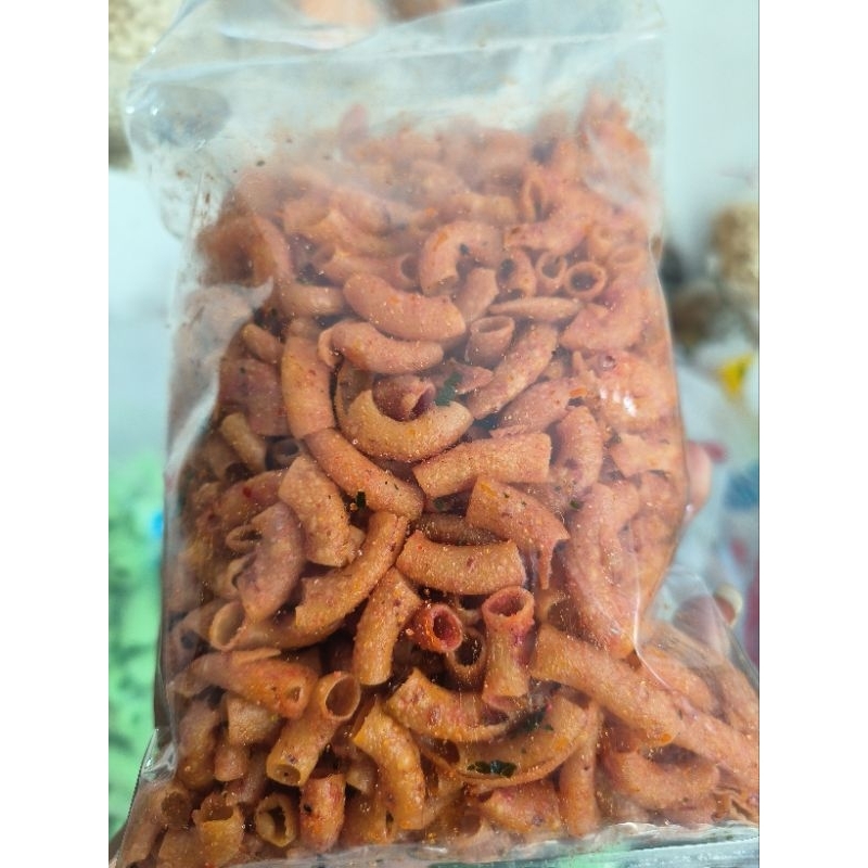 

Macaroni bantat 250g makaroni pedas