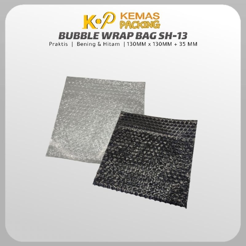 

Bubble Wrap Bag SH-13 130MM x 130MM + 35MM