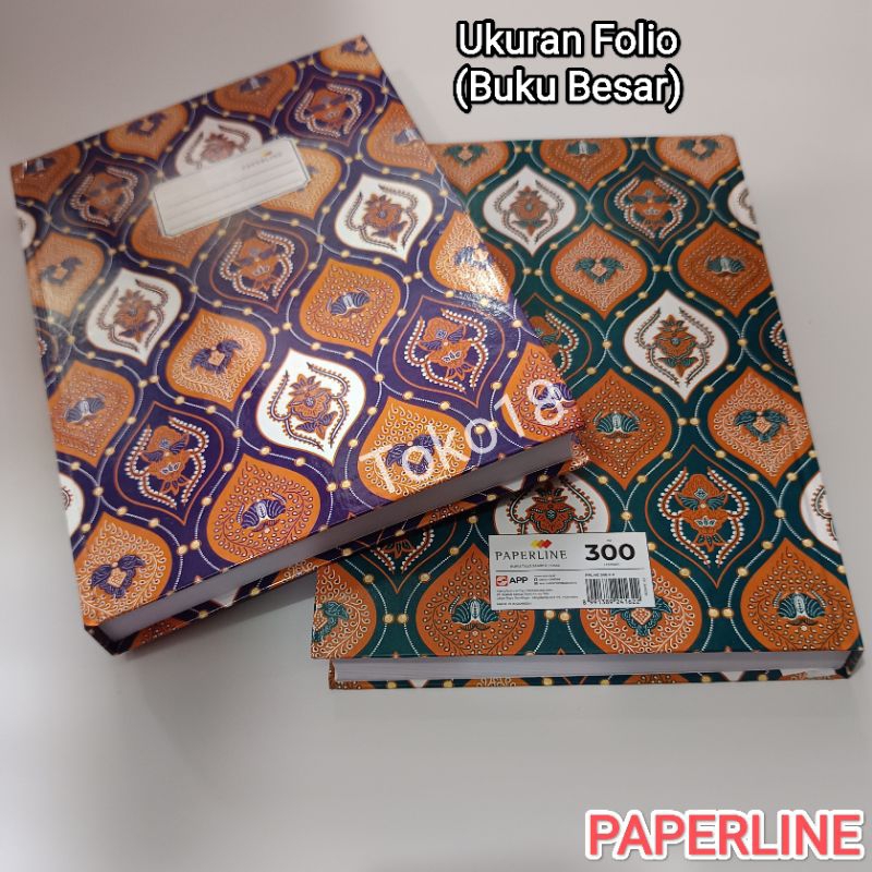 

BH01 Buku Hard Cover Folio 300 Lembar Paper