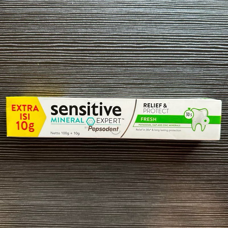 Pepsodent Sensitive Mineral Expert Pasta Gigi Original Pasta Gigi Sensitive 100G