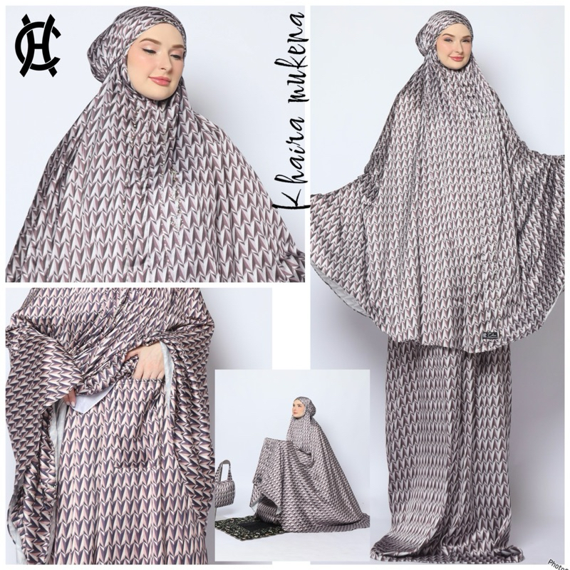 KHAIRA MUKENA NEW,by cahwa mukena printing swaroski mukena luxury