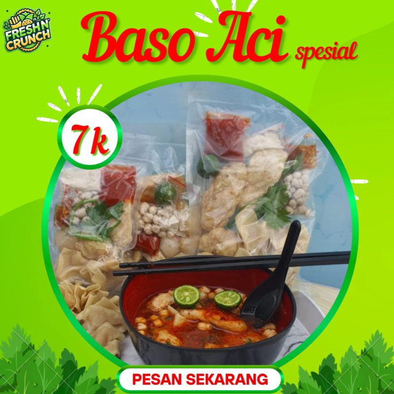 Baso Aci - Baso Aci Ayam Suwir / Baso Aci Pedas Hot Salamot