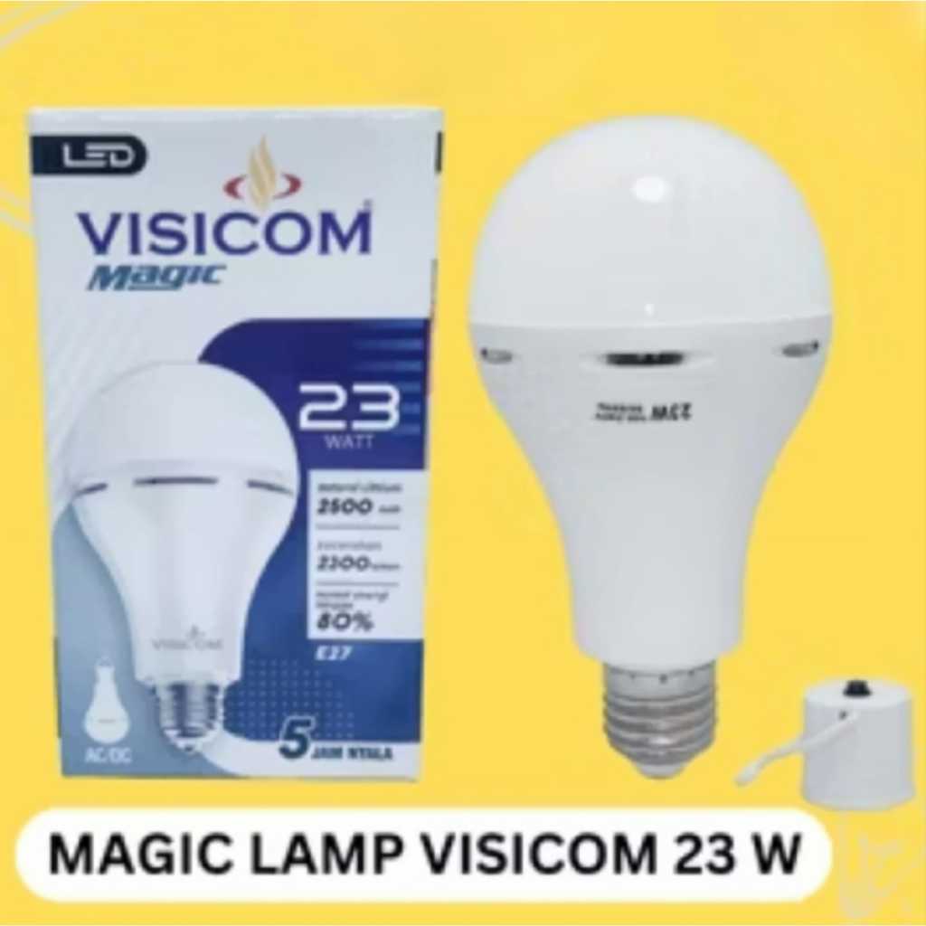 Magic Visicom 23 watt, Lampu Led Emergency, Lampu Darurat, Lampu AC-DC Garansi 1 Tahun