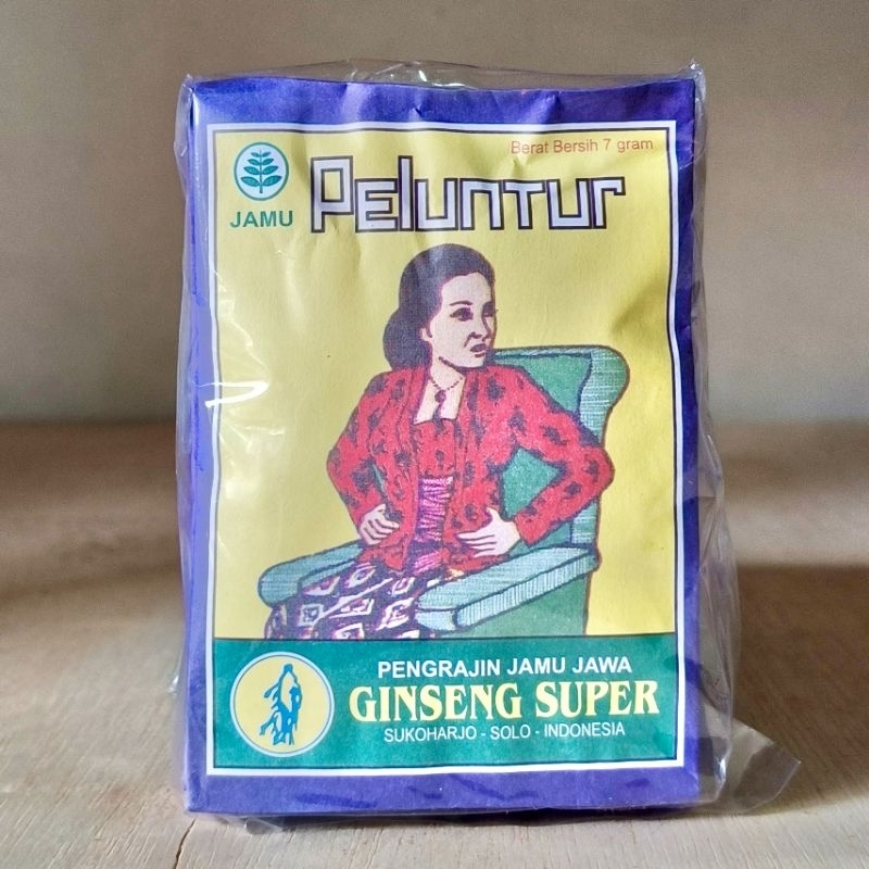 

Jamu Peluntur serbuk ginseng super isi 10 sachet
