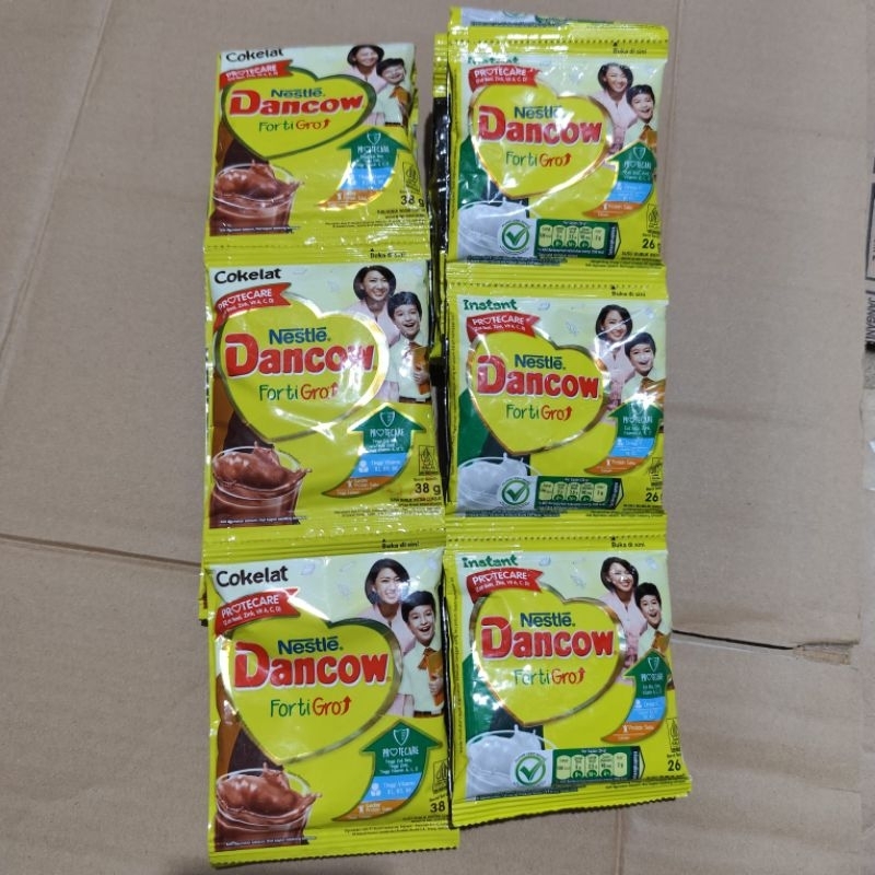 

Nestle Dancow bubuk instant 10x26 & 38gr