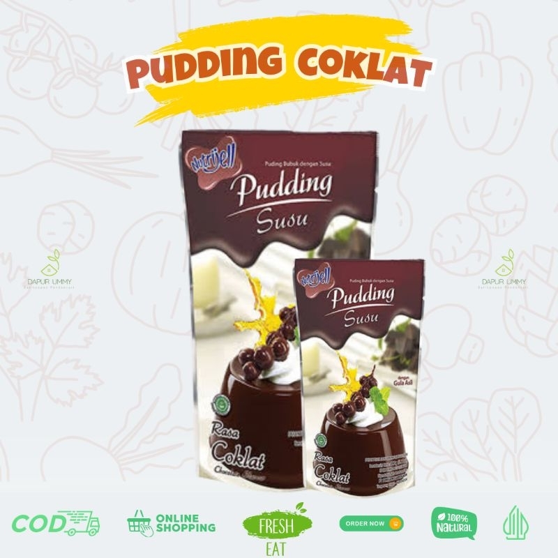 

NUTRIJELL Pudding Susu Coklat 145g