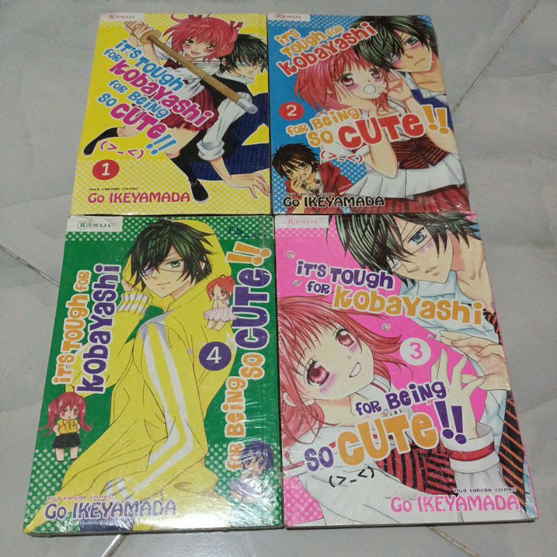 komik it's tough for kobayashi for being so cute