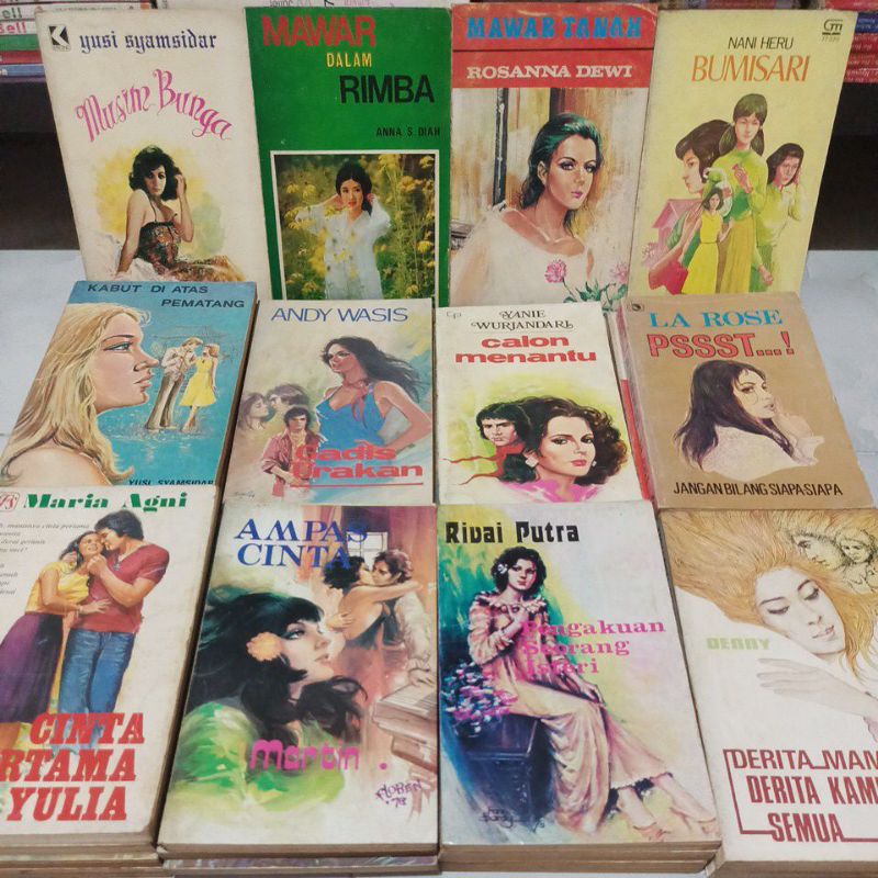 novel langka klasik - novel original