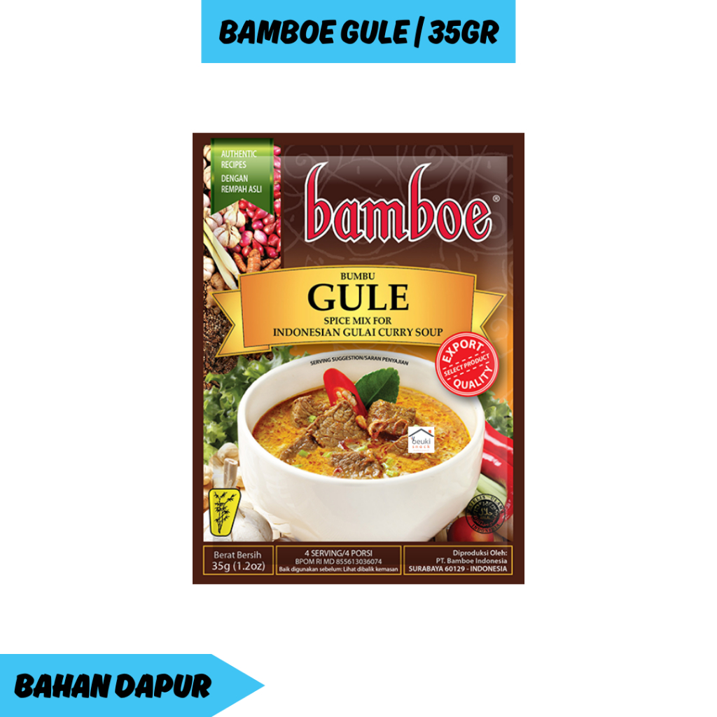 

Bamboe Gule Bumbu Masakan Khas Indonesia