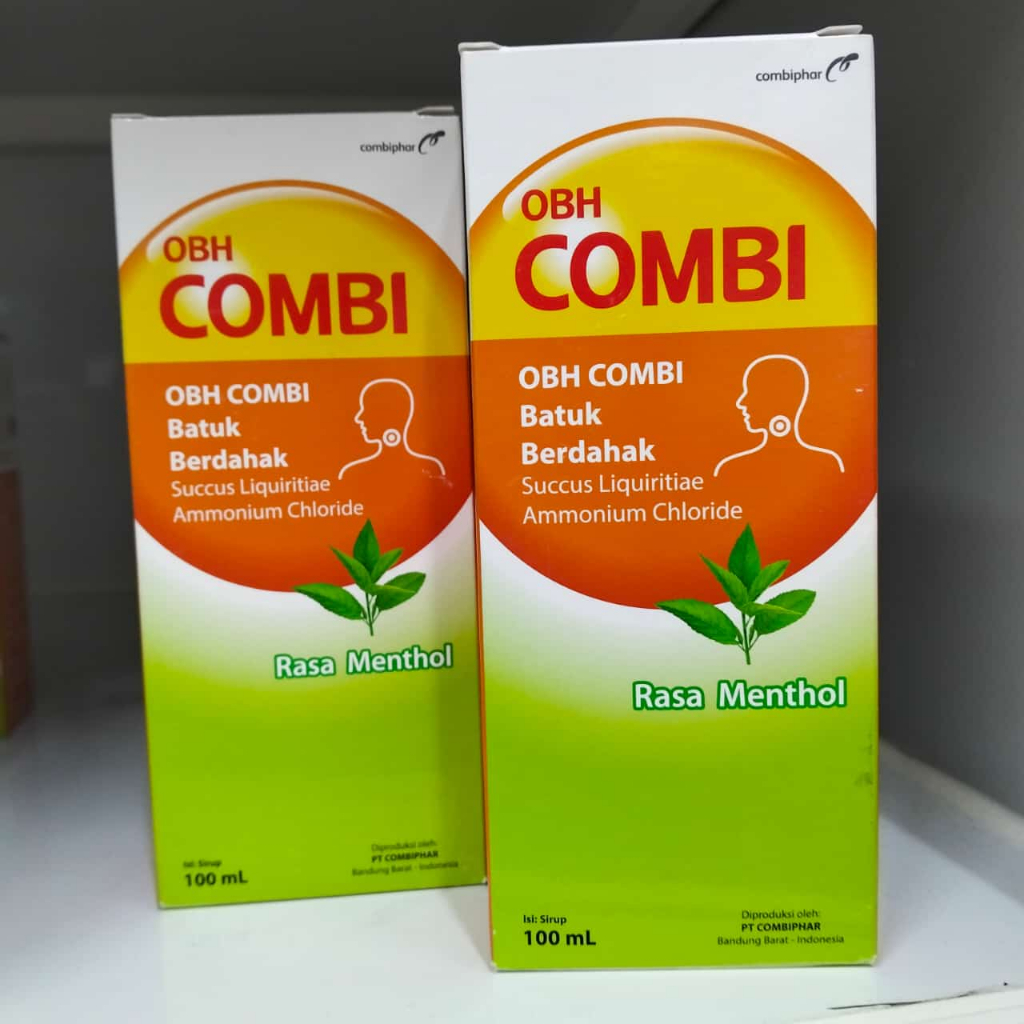 

OBH Combi Batuk Berdahak Menthol Sirup 100 ml