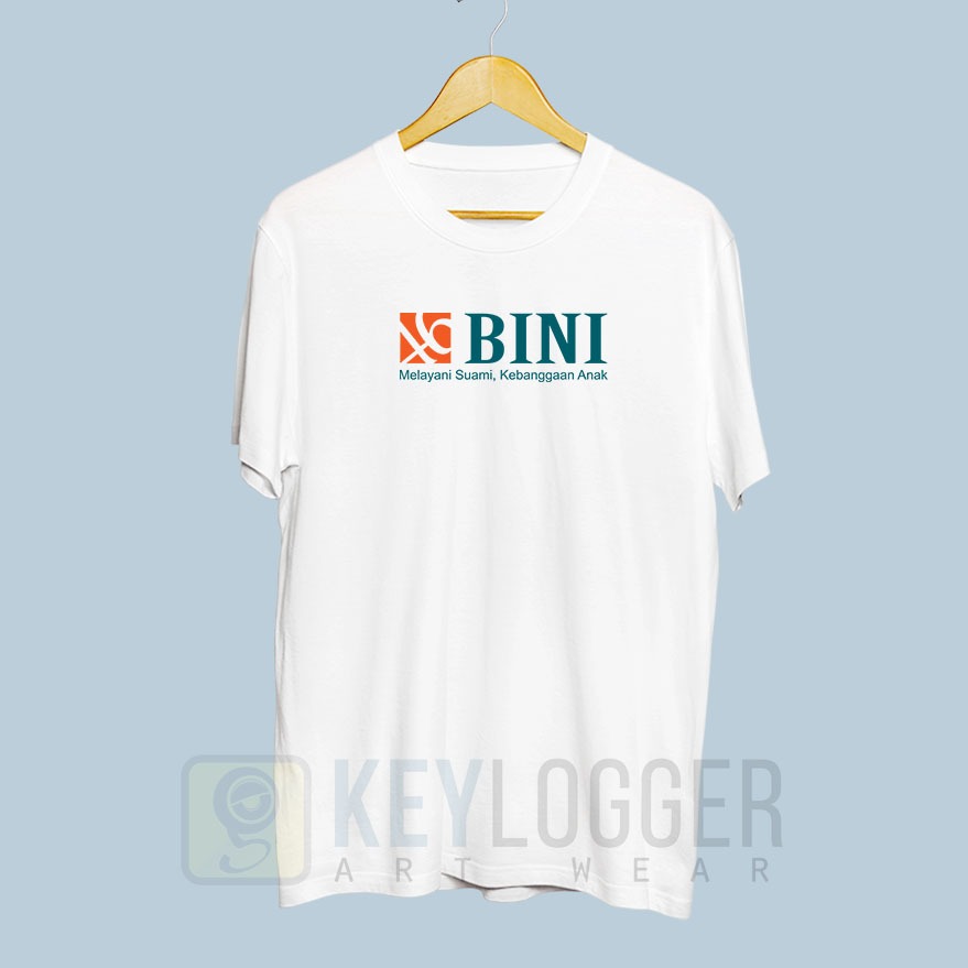 Baju Kaos Plesetan Lucu Unik Logo Merek Bini 57