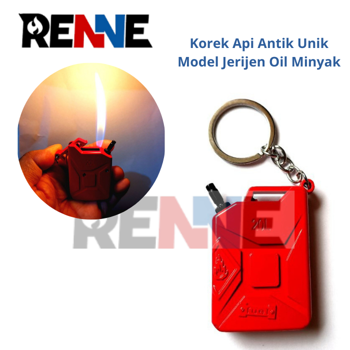 Korek Api Antik Unik Model Jerijen Oil Minyak