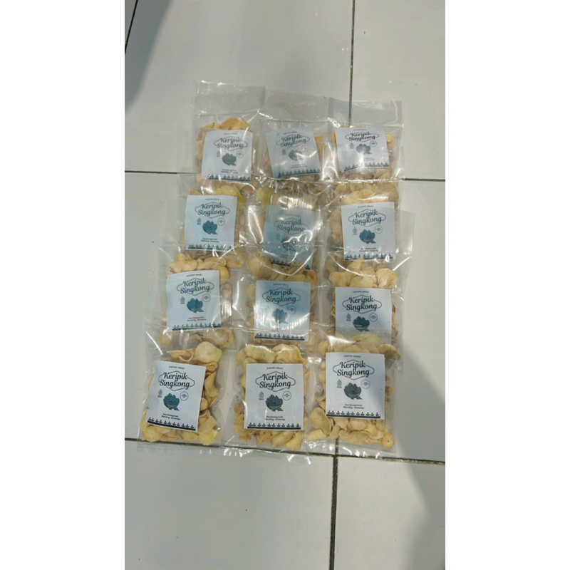 

Kripik Singkong Renyah Rasa Bawang putih isi 10pcs