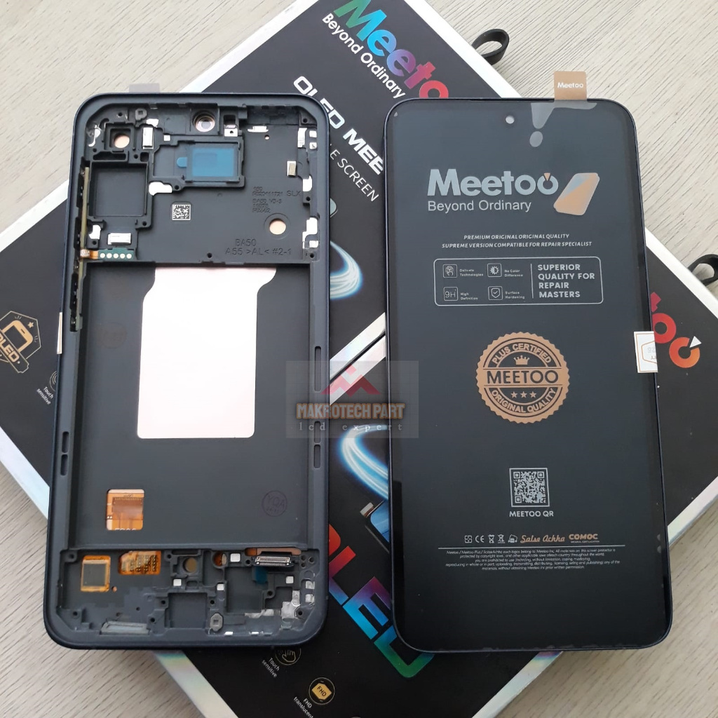 [OLED MEETOO+FRAME FINGER ON]LCD Touchscreen Samsung a556/a55 5g