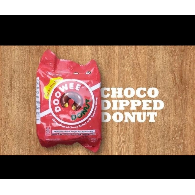 

Doowee Donut Choco Dipped (60 Gr)