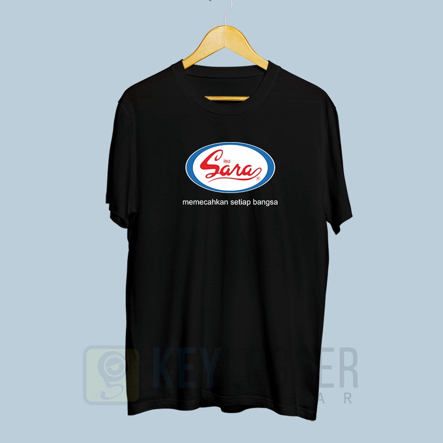 Baju Kaos Plesetan Lucu Unik Logo Merek Isu Sara Sasa 72