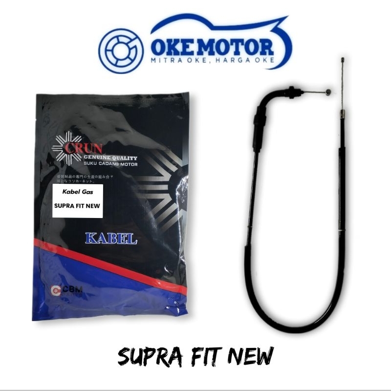 Kabel Gas Motor SUPRA FIT NEW Mrek CRUN