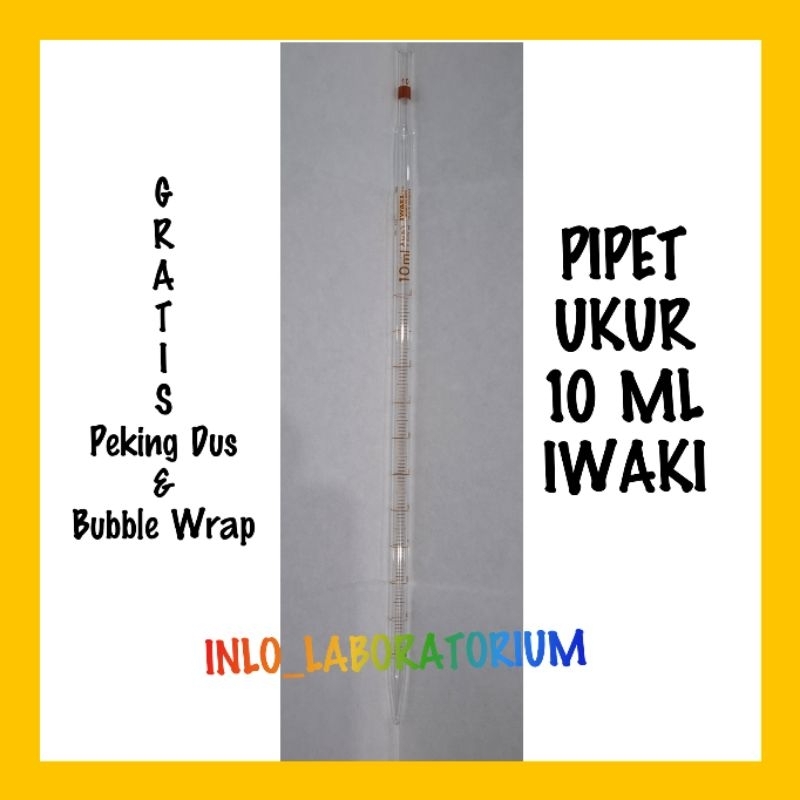 Pipet Ukur 10 ml PYREX & IWAKI/Measuring Pipet