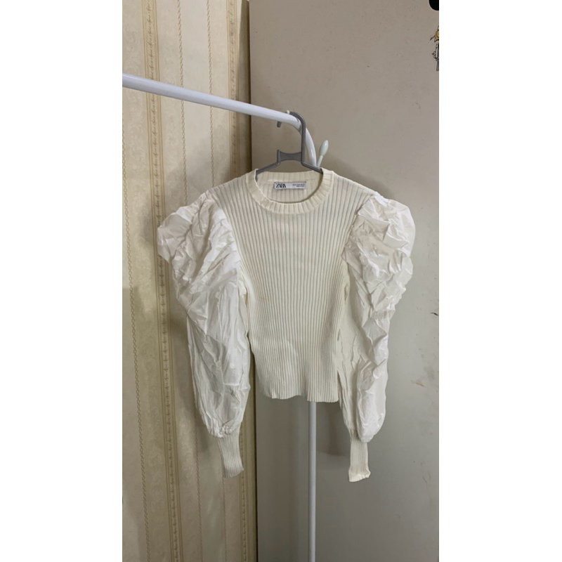 Preloved Zara Balloon Blouse