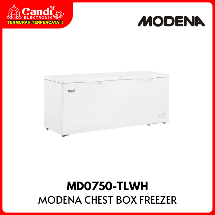 MODENA Chest Box Freezer Kapasitas 750 Liter Power Duo Cooling System Heavy Duty Compressor MD0750-T