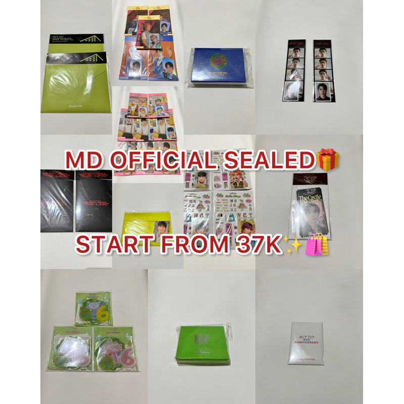 [CUCI GUDANG] NCT 127 MERCHANDISE OFFICIAL - AR TICKET FANMEETING THE LINK+ RETRO BAKER HOUSE THE LI