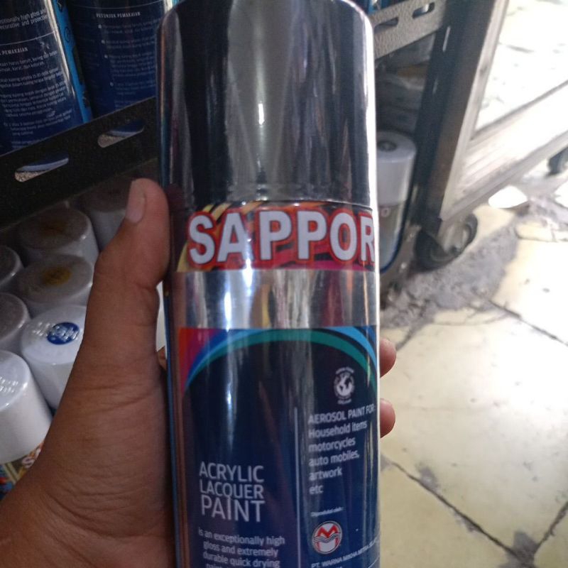 Cat Semprot SAPPORO Chrome