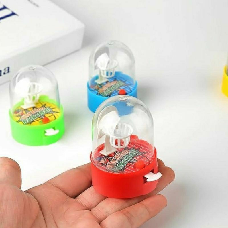 Mainan edukasi anak bola basket mini shooting ball hoops game fun ring jari slamdunk slam dunk pence