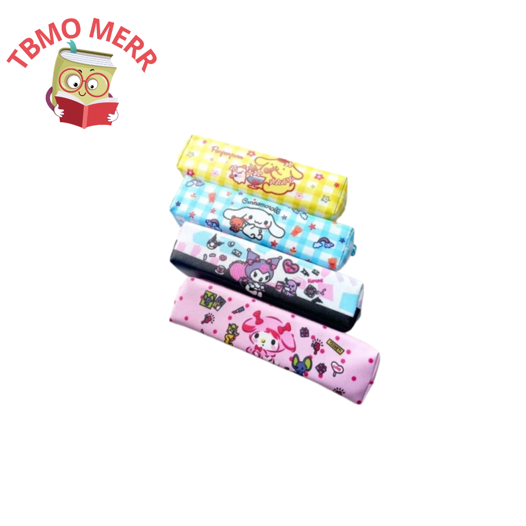 

Pensil Case karakter Resleting lucu mix