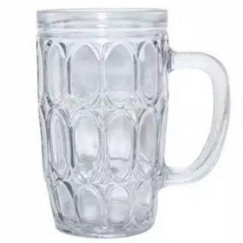 6 PCS GELAS JEMPOL / GELAS GAGANG /GELAS JEMPOL BELING / GELAS JADUL