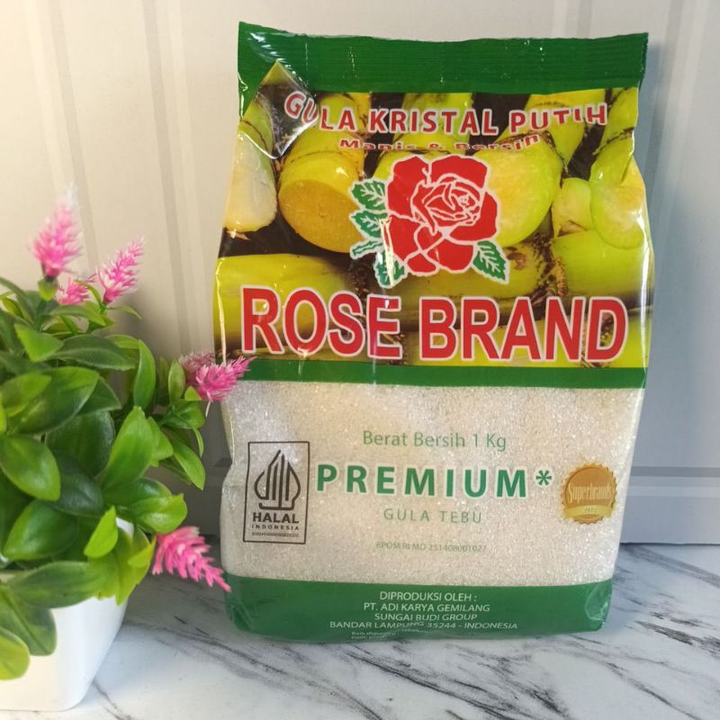 

Rose Brand Gula Tebu Pasir 1kg