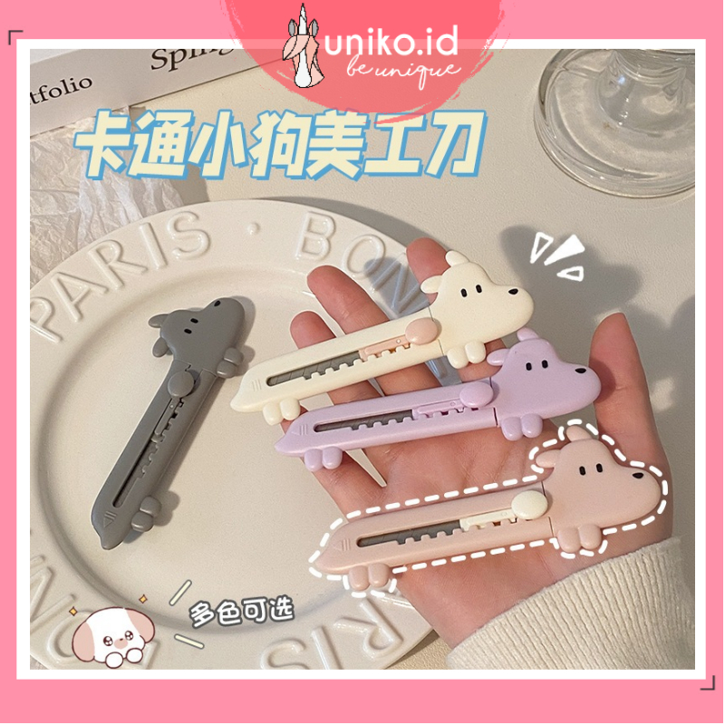 

UNIKO.ID - CUTER MINI BENTUK ANJING CARTOON PUPPY DOG CUTTER MINI PISAU ANAK ANJING