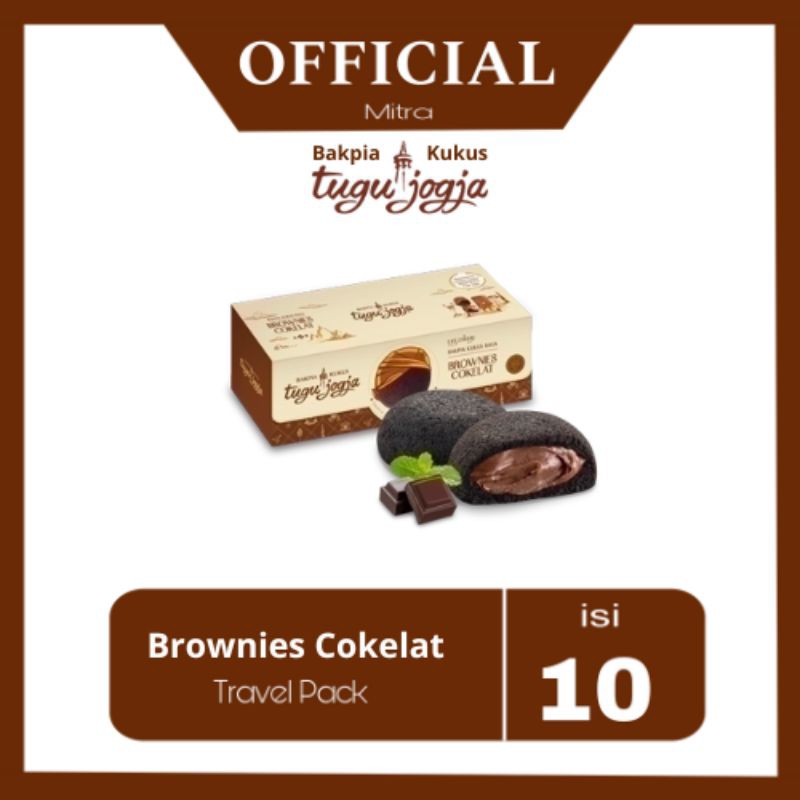 

Bakpia Kukus Tugu Jogja Brownies Cokelat - Travel Pack