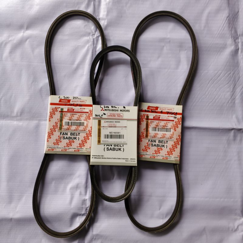 Fan Belt L300 Diesel Euro / L 300 Diesel Powerstering Asli Original KTB