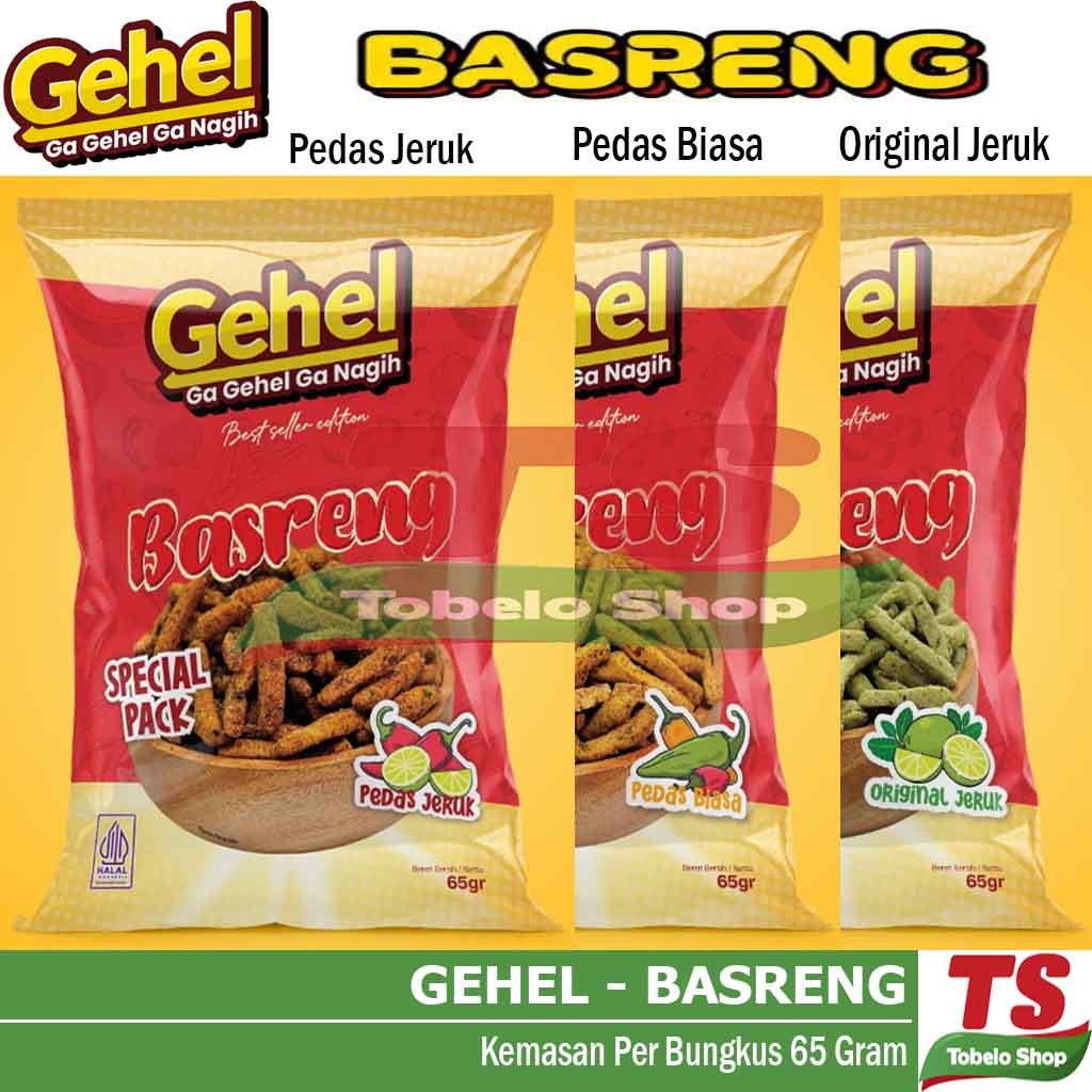 

GEHEL BASRENG 65gr - Makanan Ringan