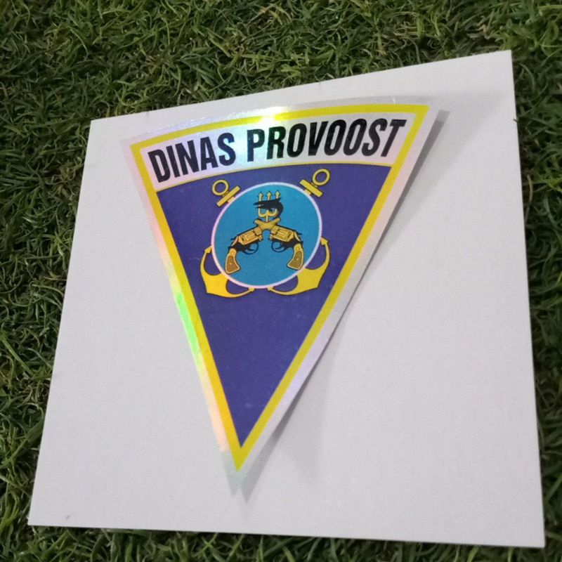 

stiker hologram DINAS PROVOOST