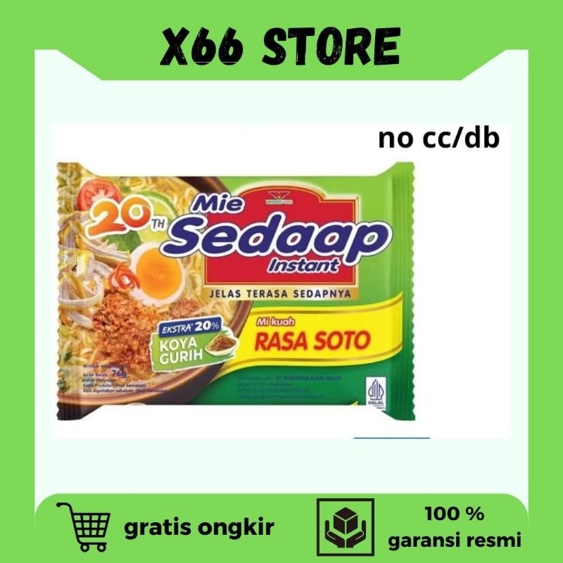 

Sedaap Mie Instant Rasa Soto