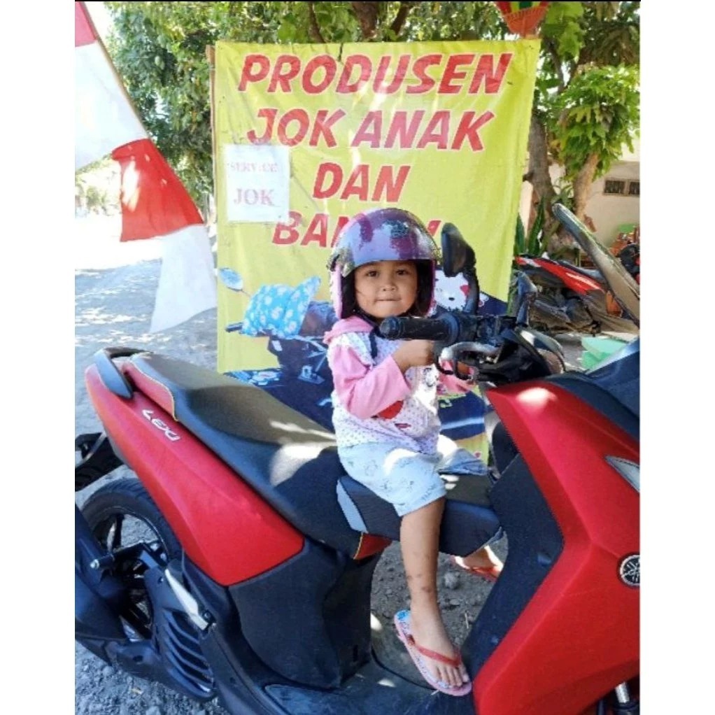 Tempat Duduk Anak - Kulit Jok Motor Untuk Anak - Tempat Duduk Anak di Motor - Boncengan Motor Anak