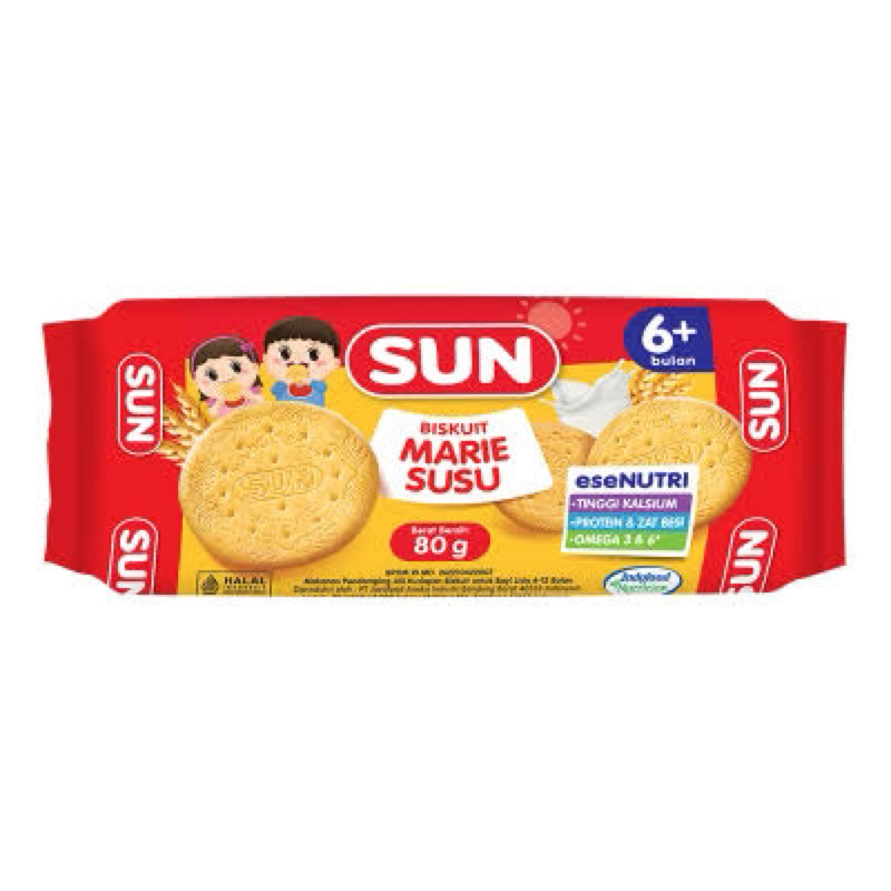 

SUN Biskuit Marie Susu 80g