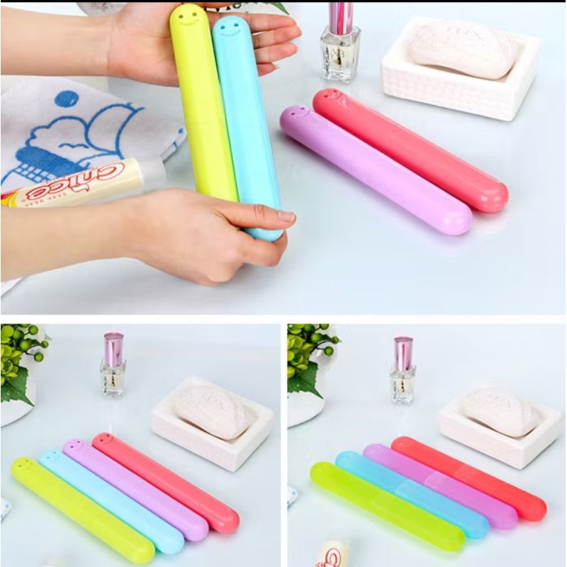 Tempat penyimpanan sikat gigi box sikat gigi travel Kotak travel sikat gigi