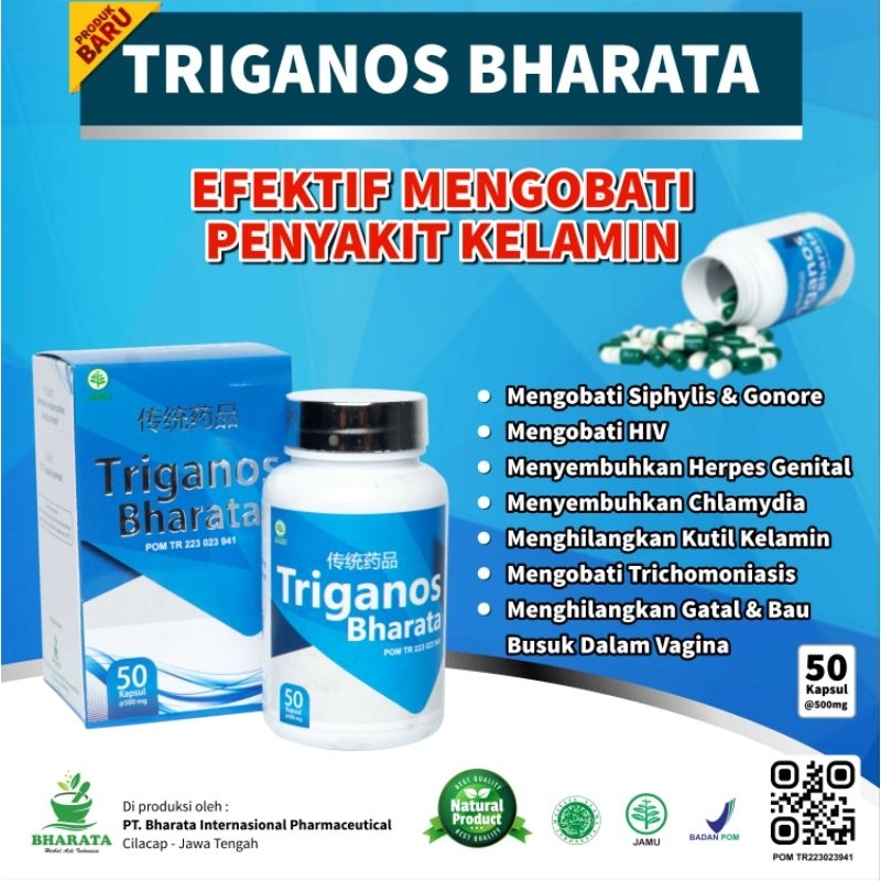 TRIGANOS BHARATA - Obat  Sipilis - Obat Kencing Nanah - Herbal HIV