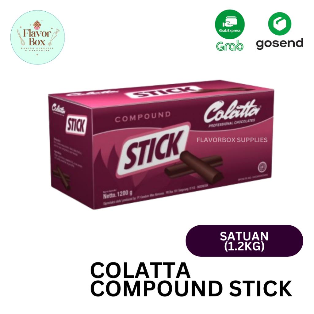 

Colatta Coklat Chocolate Compound Stick / Isi 12 (1.2KG)