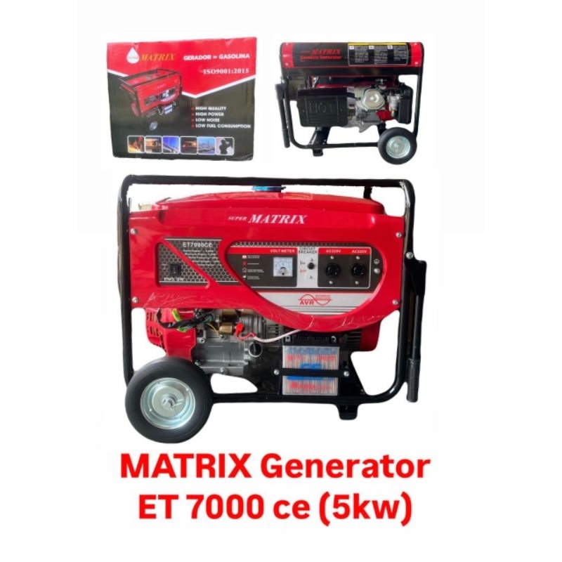 MATRIX Generator Genset ET 7000 ce 5kw (5000w