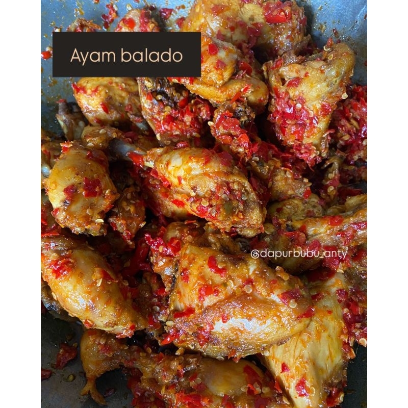 

AYAM GORENG BALADO / SAMBAL AYAM
