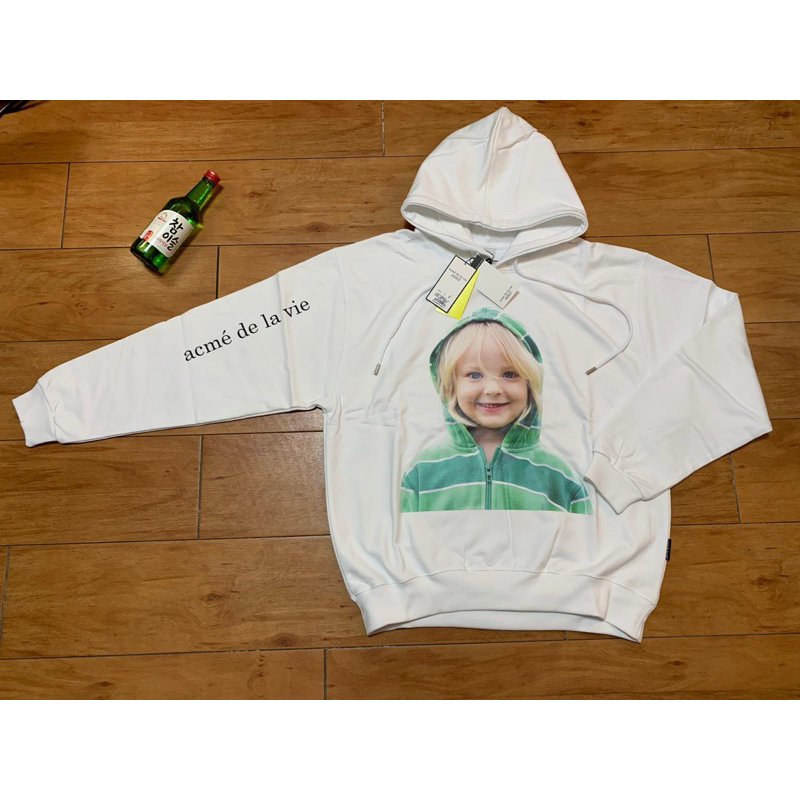 Adlv babyface green hoodie original ( baru )